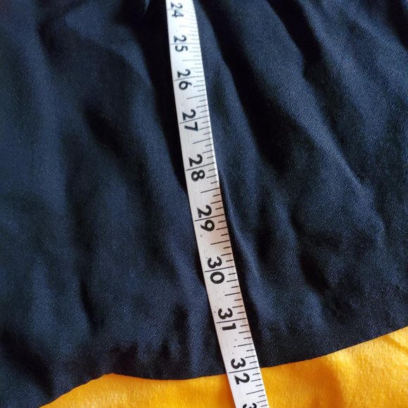 The Avenue Vintage Black Jacket with Lace Sleeves and Cuffs, Size Approx 2x Fair - Picture 9 of 10